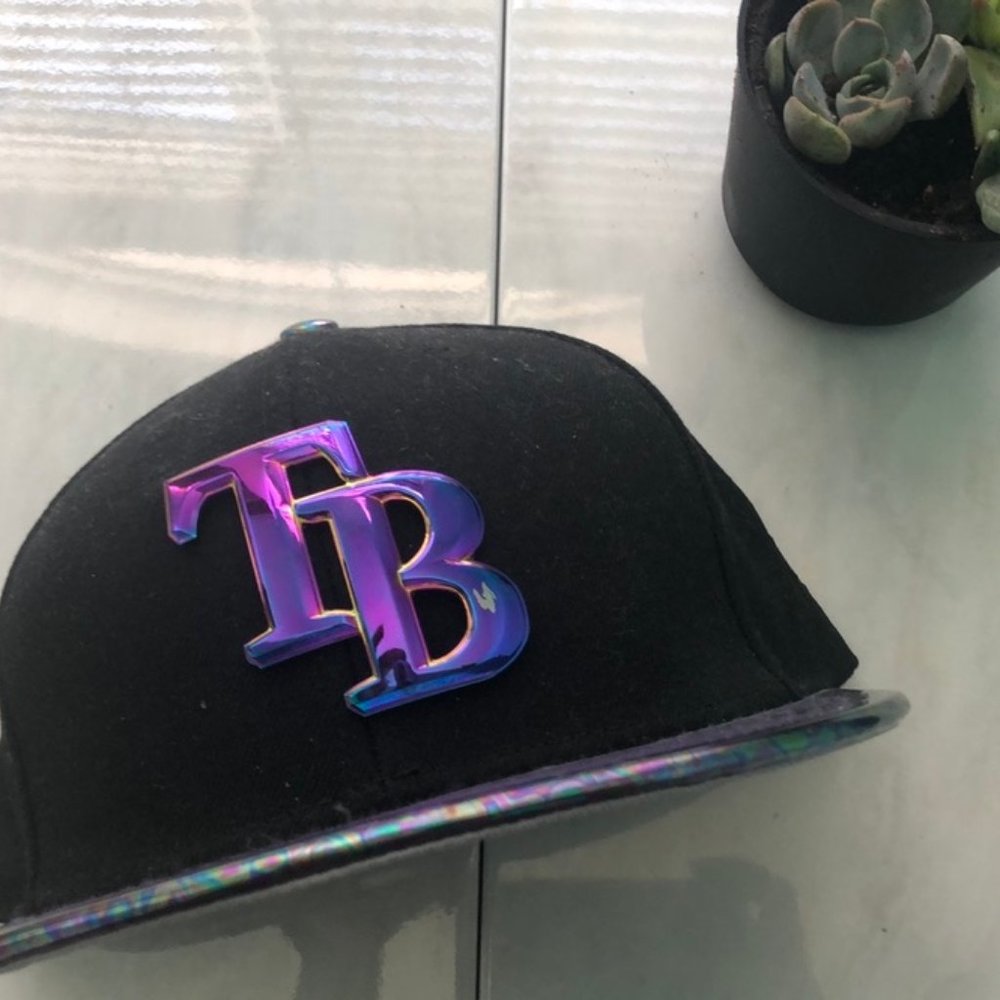 Tampa Bay holographic hat